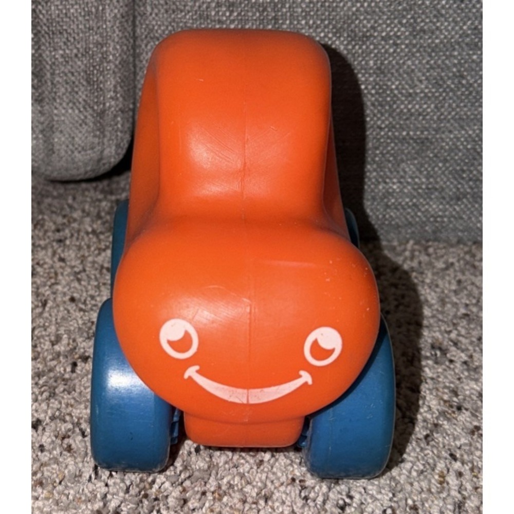 Vintage‎ Orange Little Tikes My First Wheels Chunky Toddler Car